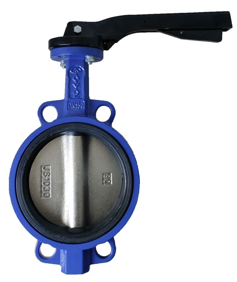 AYVAZ KV-7 Wafer Type Butterfly Valve with Nickel Disc DN100