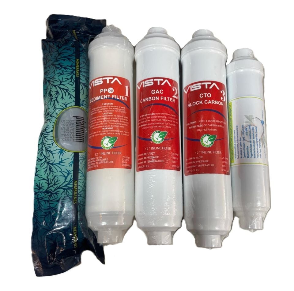 Su Arıtma Filtresi 5'Li Set