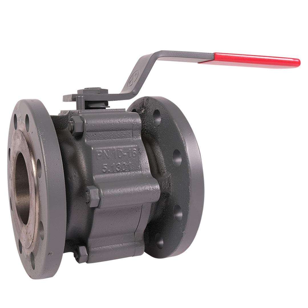 VALFTEK Tam Geçişli Kısa Tip Küresel Vana DN50 PN16