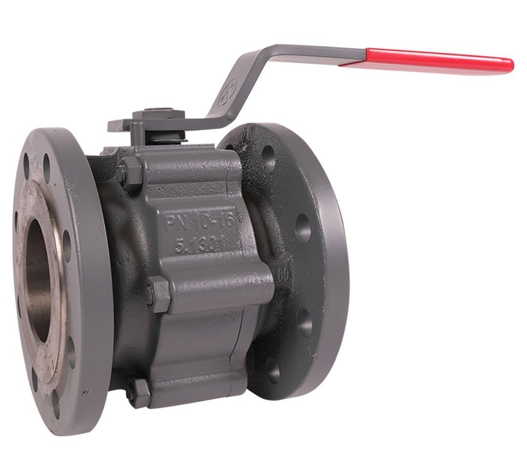 VALFTEK Tam Geçişli Kısa Tip Küresel Vana DN100 PN16