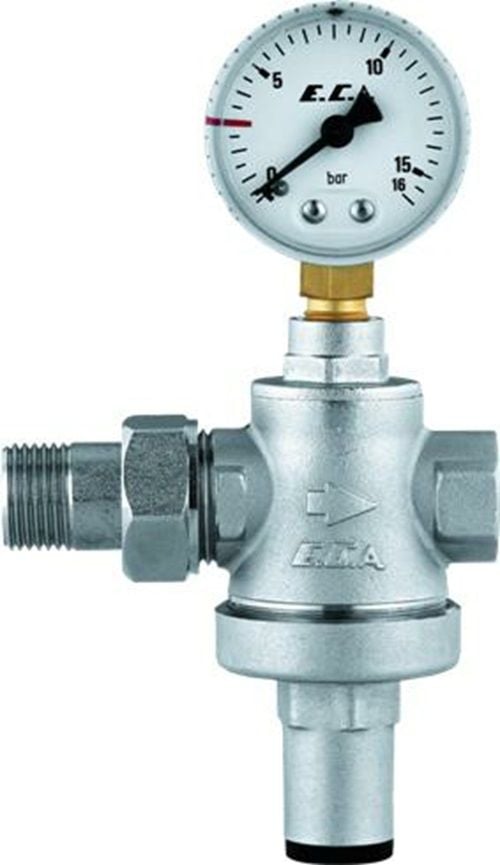 Eca Pressure Reducing Valve with Manometer and Fitting 3/4''