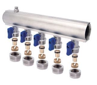 Klepsan Kendinden Vanalı Kollektör 4 Çıkışlı 1''