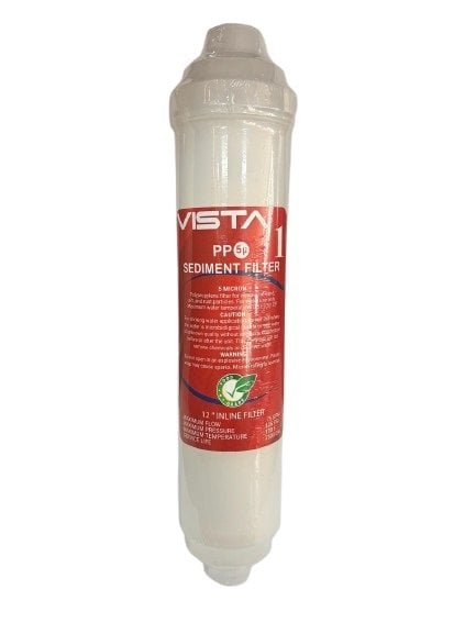 12'' İnline Sediment Filtre PP 5µ