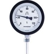 Pakkens Alt Bağlantılı Termometre Ø100mm 120°C 25cm 1/2'' CL 2,0