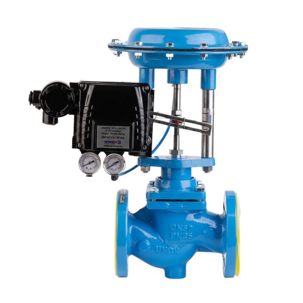 Unox 33604 Pneumatic Proportional Control Valve Dn40 Pn16