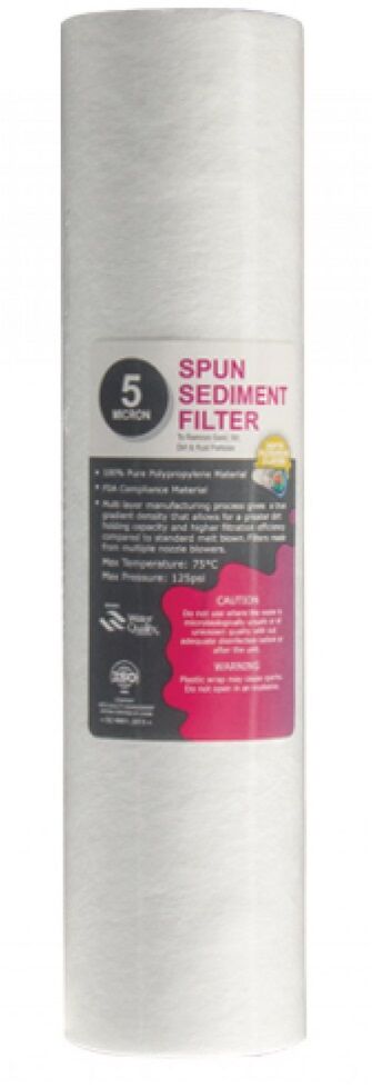 10'' Spun Filtre 25µ