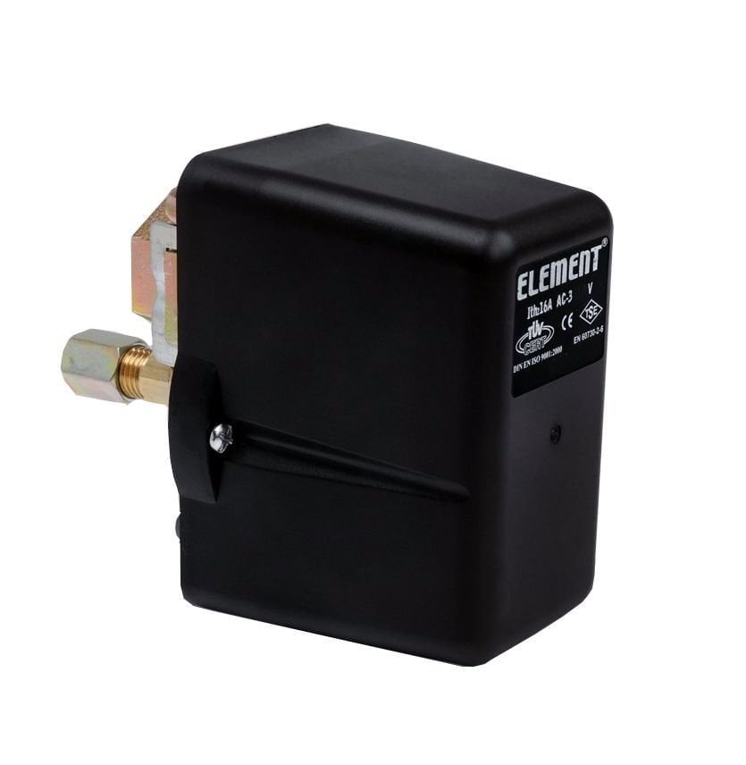 ELT-2C Three-Phase Pressure Switch with Unloader Valve, 1/2