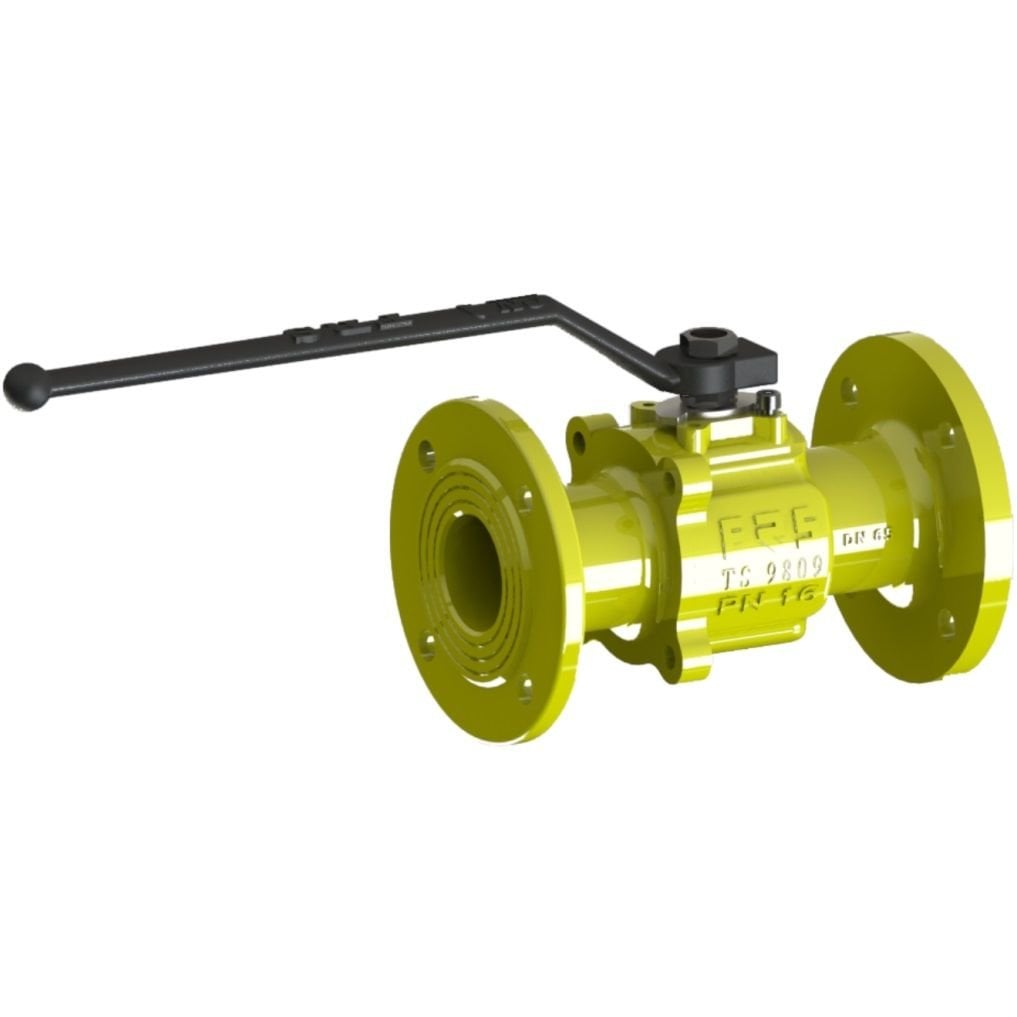 Doğalgaz Küresel Vana 3P Dn40 Pn16 BORA