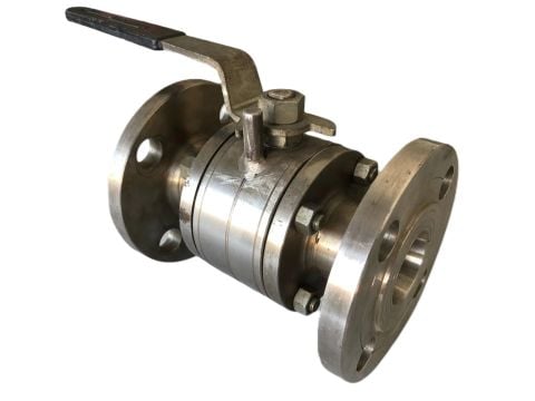 Paslanmaz Küresel Vana Üç Parçalı DN32 PN40 AISI 304