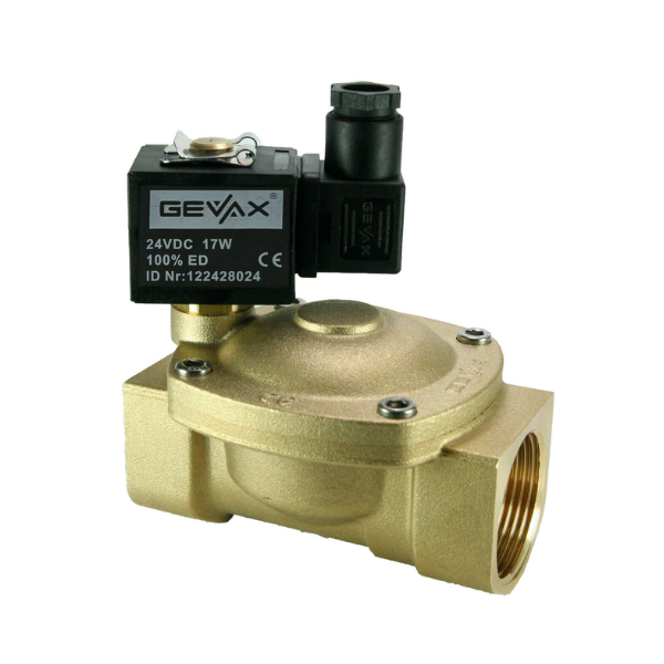 GEVAX 1901-KBNG010-320-G24DC Соленоиден клапан с пилотно управление 1 1/4
