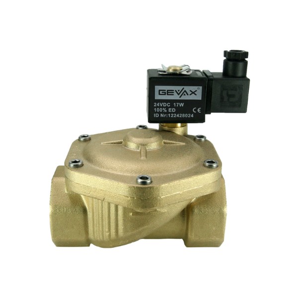 GEVAX 1901-KBNH010-400-G24DC Solenoid Valf 1 1/2''