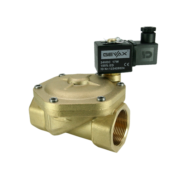 GEVAX 1901-KBNH010-400-G24DC Solenoid Valf 1 1/2''