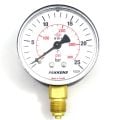 PAKKENS Alt Bağlantılı Manometre Ø63 mm 0-25 Bar