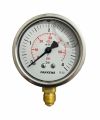 Pakkens Alt Bağlantılı Gliserinli Manometre Ø63 mm 4 Bar 1/4''