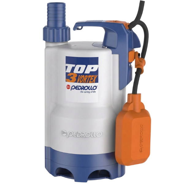 Pedrollo TOP 3 VORTEX Dalgıç Drenaj Pompası 0.75 HP 220V