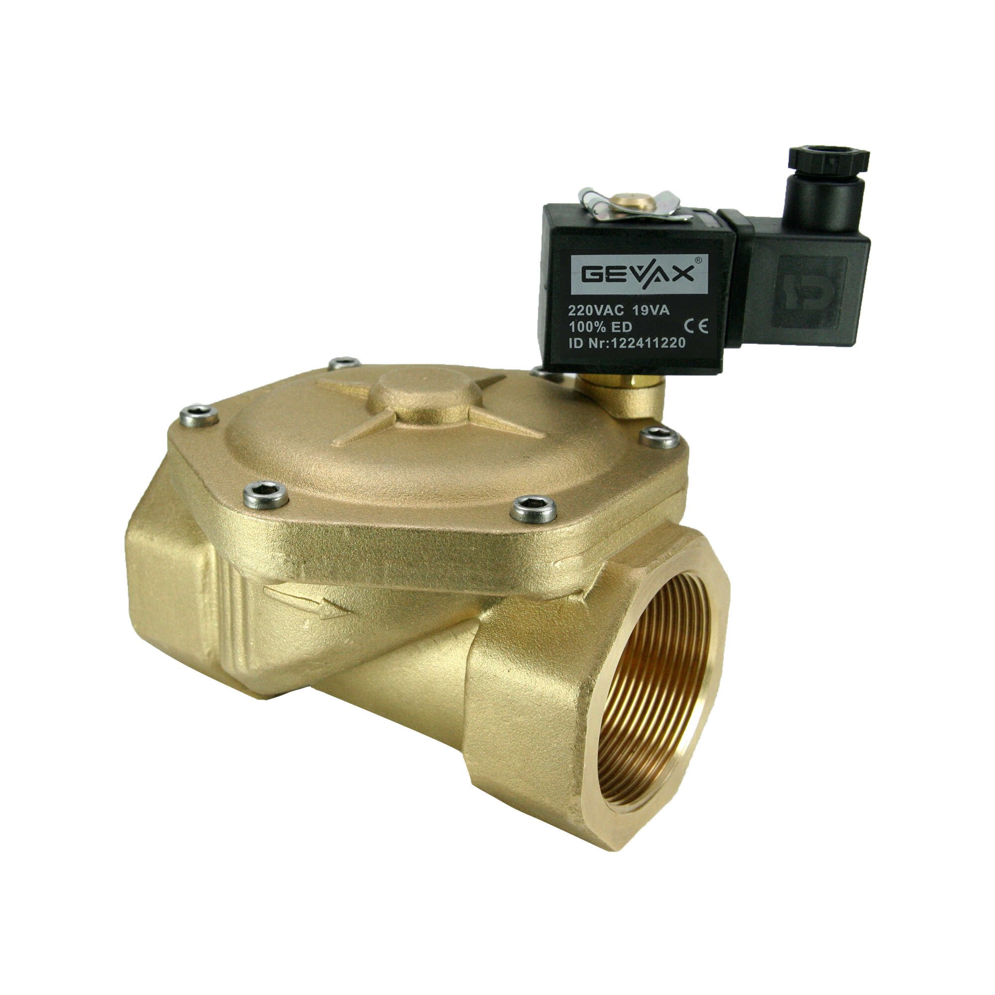 GEVAX 1901-KBNI010-500-G220AC Solenoid Valf 2''