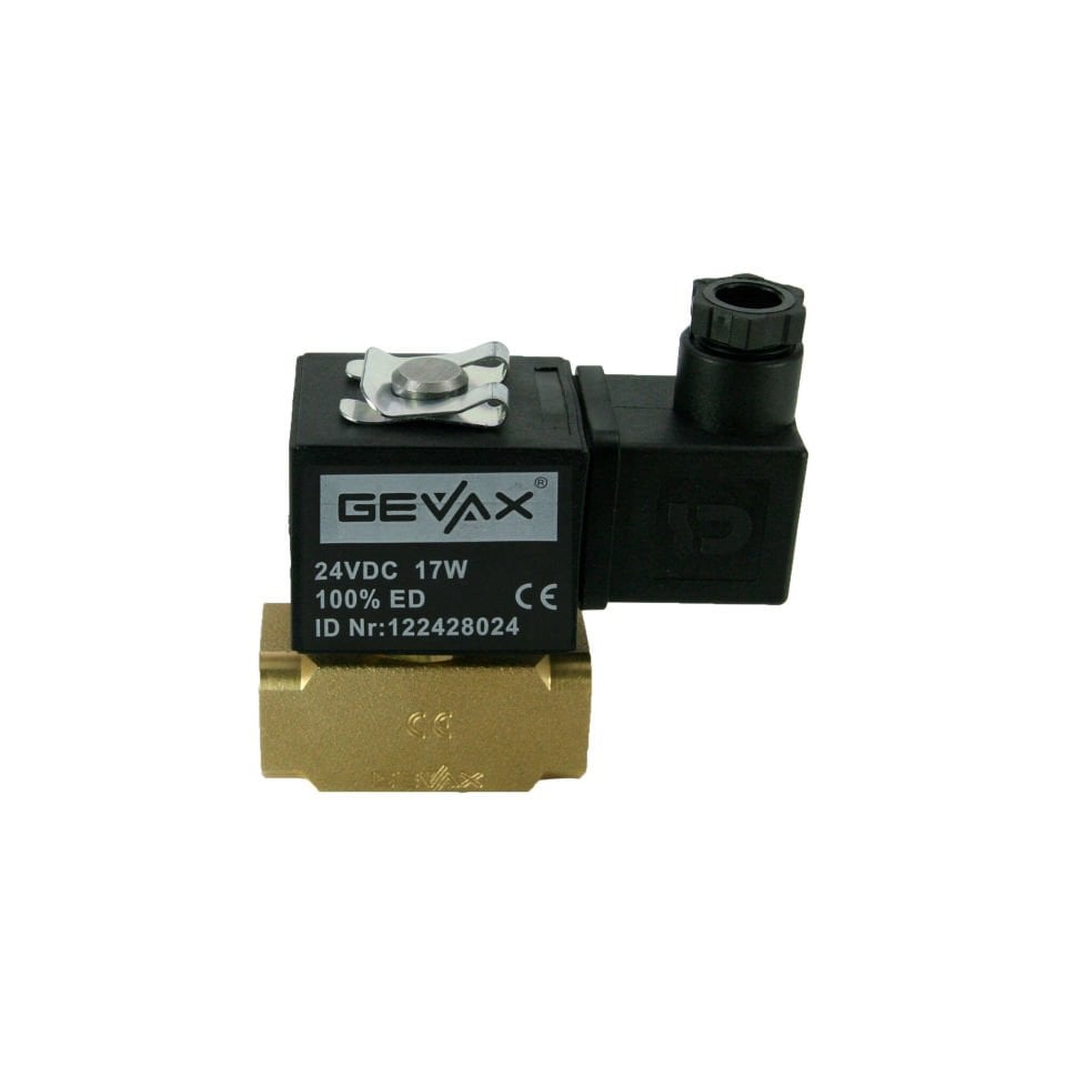 GEVAX 1901-KDND006-050-G24DC Solenoid Valf 1/2''