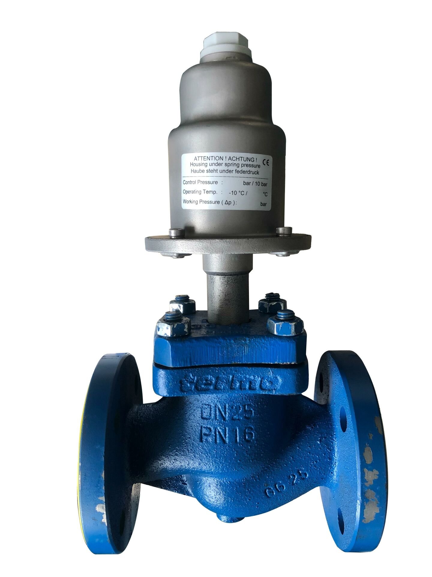 ALFANOX Pnömatik Pistonlu Vana DN15 PN16