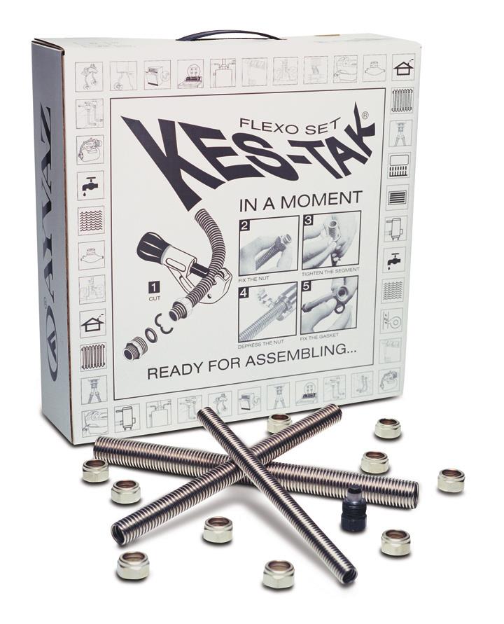 Ayvaz Kes-Tak Kutu 3/8'' Bağlantı Seti