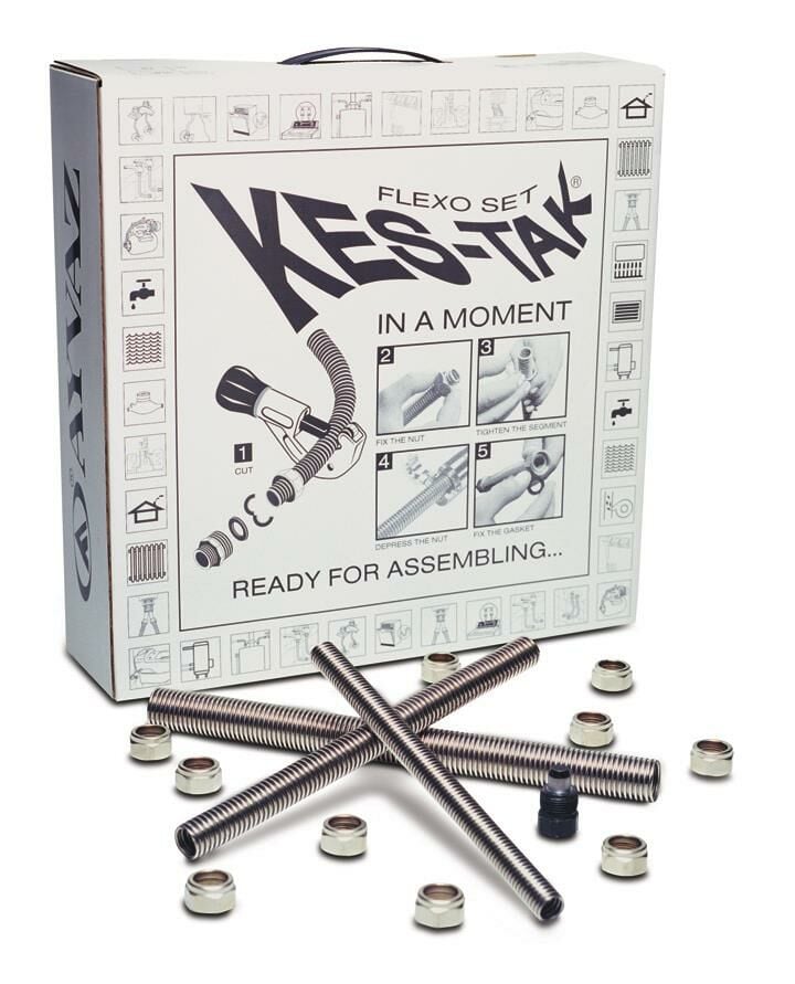 Ayvaz Kes-Tak Kutu 3/8'' Bağlantı Seti