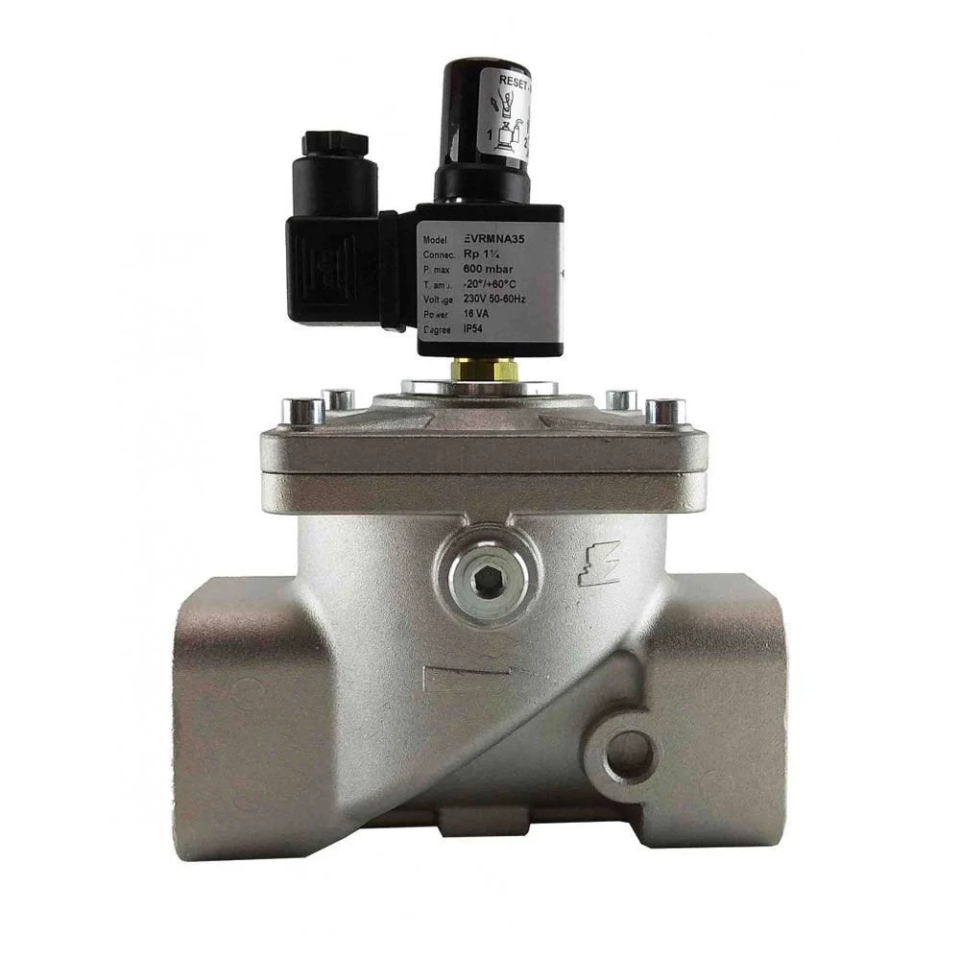 ELEKTROGAS EVRMNA35 Natural Gas Solenoid Valve 600 mBar 1 1/4''