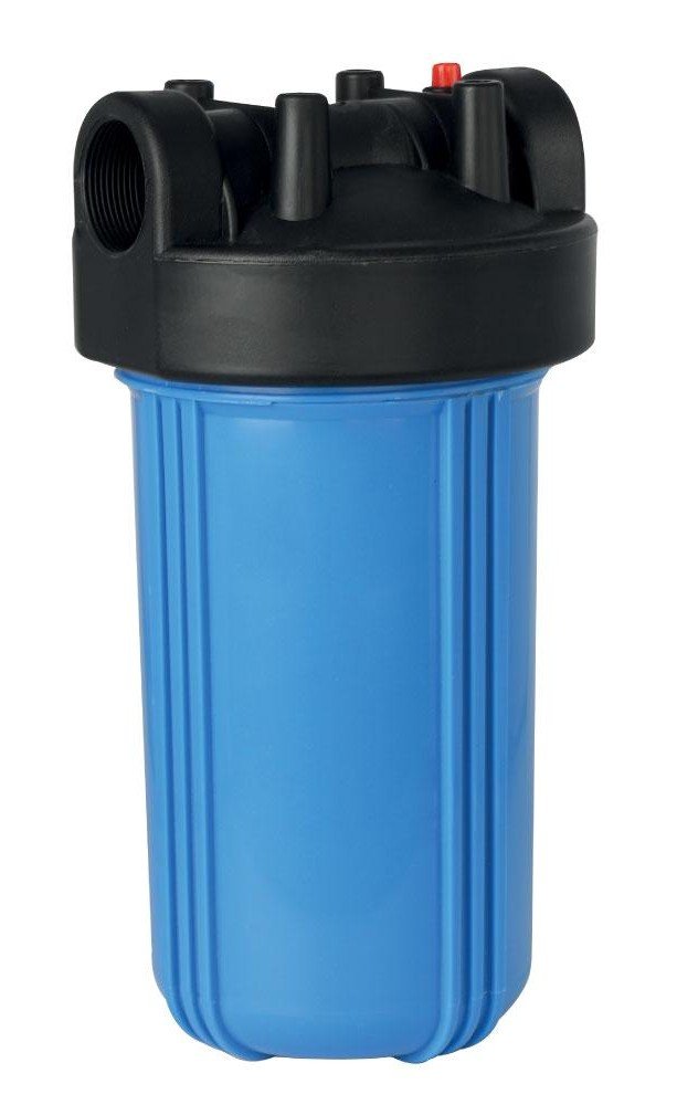 10'' Big Blue Su Filtresi Kabı – 1'' Bağlantılı