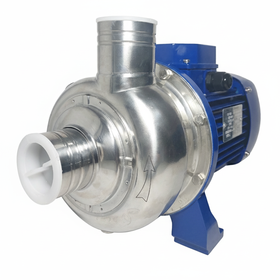 Water Sound BK120 Неръждаема центробежна помпа с отворен вентилатор 1.2 HP 380V