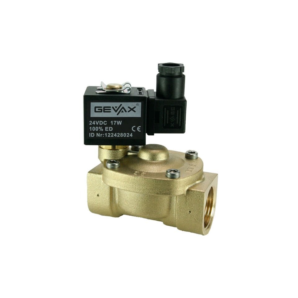 GEVAX 1901-KBNF016-250-G24DC Solenoid Valf 1''