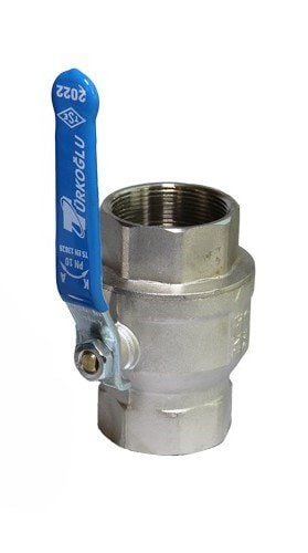TÜRKOĞLU Месингов сферичен кран PN10 1 1/2
