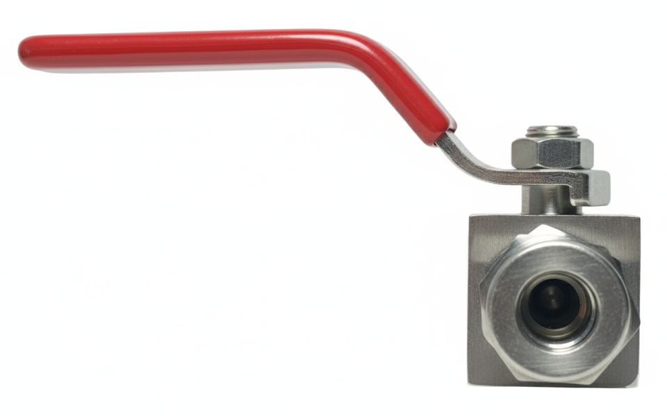 MACON HT.V0654 Hidrolik Paslanmaz Küresel Vana 10mm