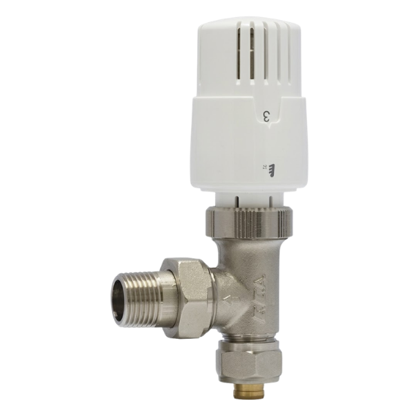 ECA TRV4 Termostatik Köşe Radyatör Vanası Pex Ø16X2