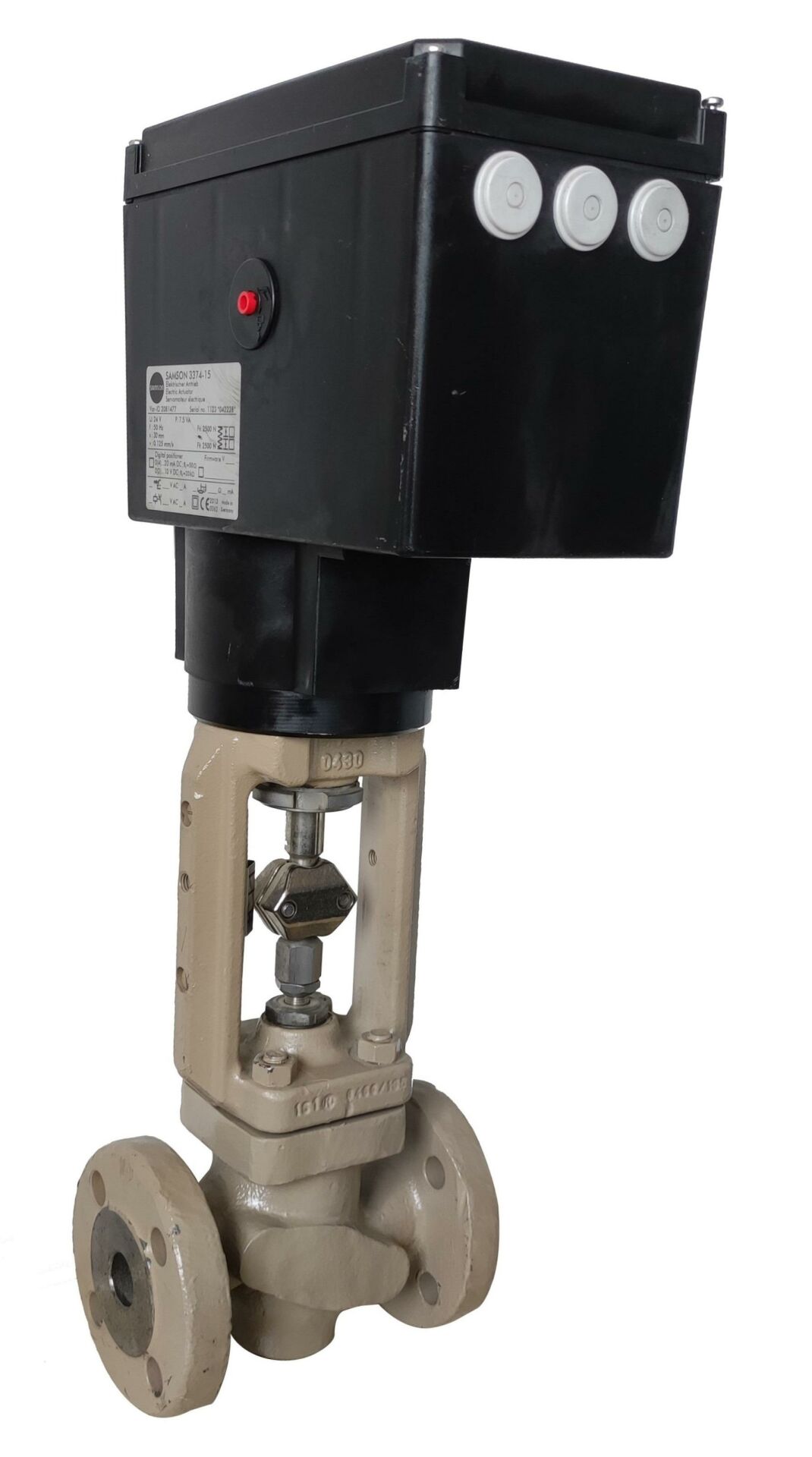 SAMSON 3241/3374 Motorlu Kontrol Vanası – DN20 PN40