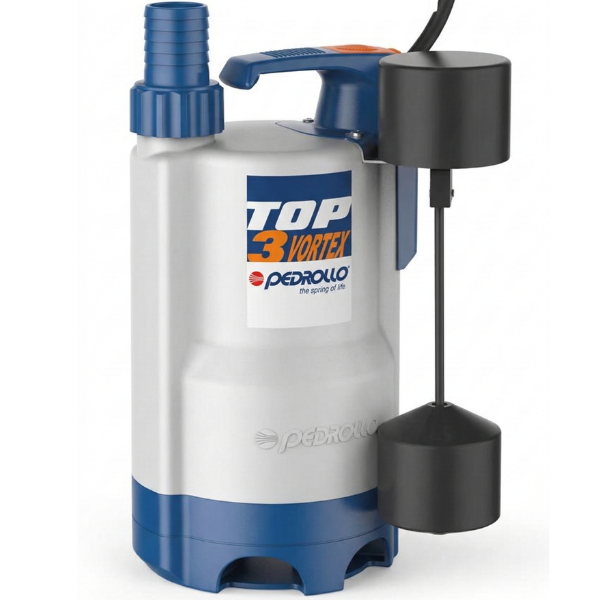 Pedrollo TOP 3 - VORTEX/GM Dalgıç Pompa 0.75 HP 220V