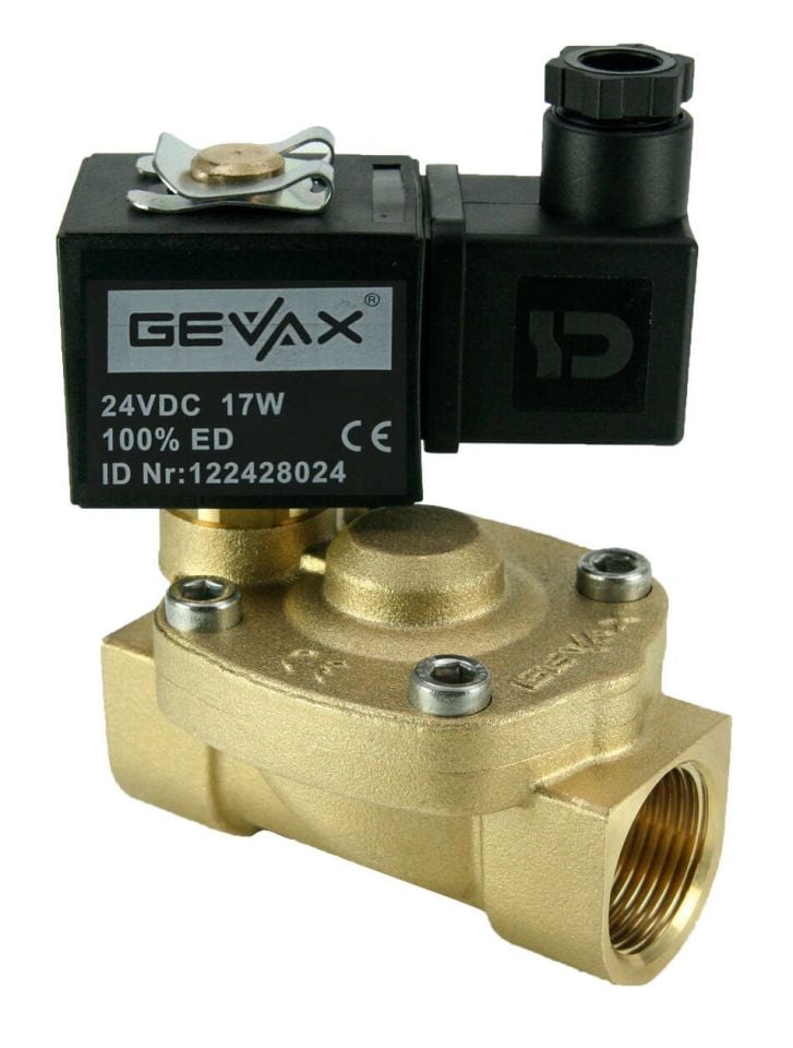 GEVAX 1901-KBNE016-190-G24DC Solenoid Valf  3/4''