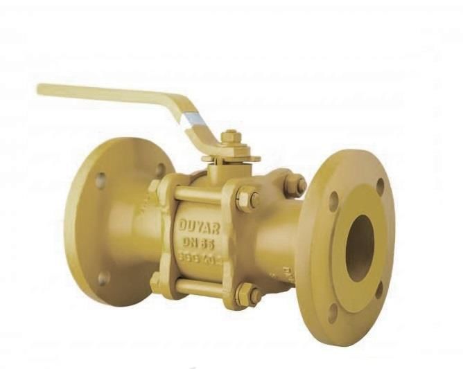 Doğalgaz Küresel Vana Tam Geçişli Dn32 Pn40 GGG40 DUYAR