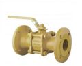Natural Gas Ball Valve Full Bore Flanged DN15 PN40 GGG40 Ductile Iron