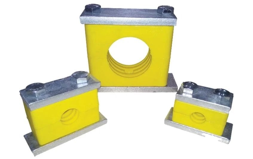 Ağır Hizmet Metal Takviyeli Hidrolik Boru Kelepçesi Ø16mm