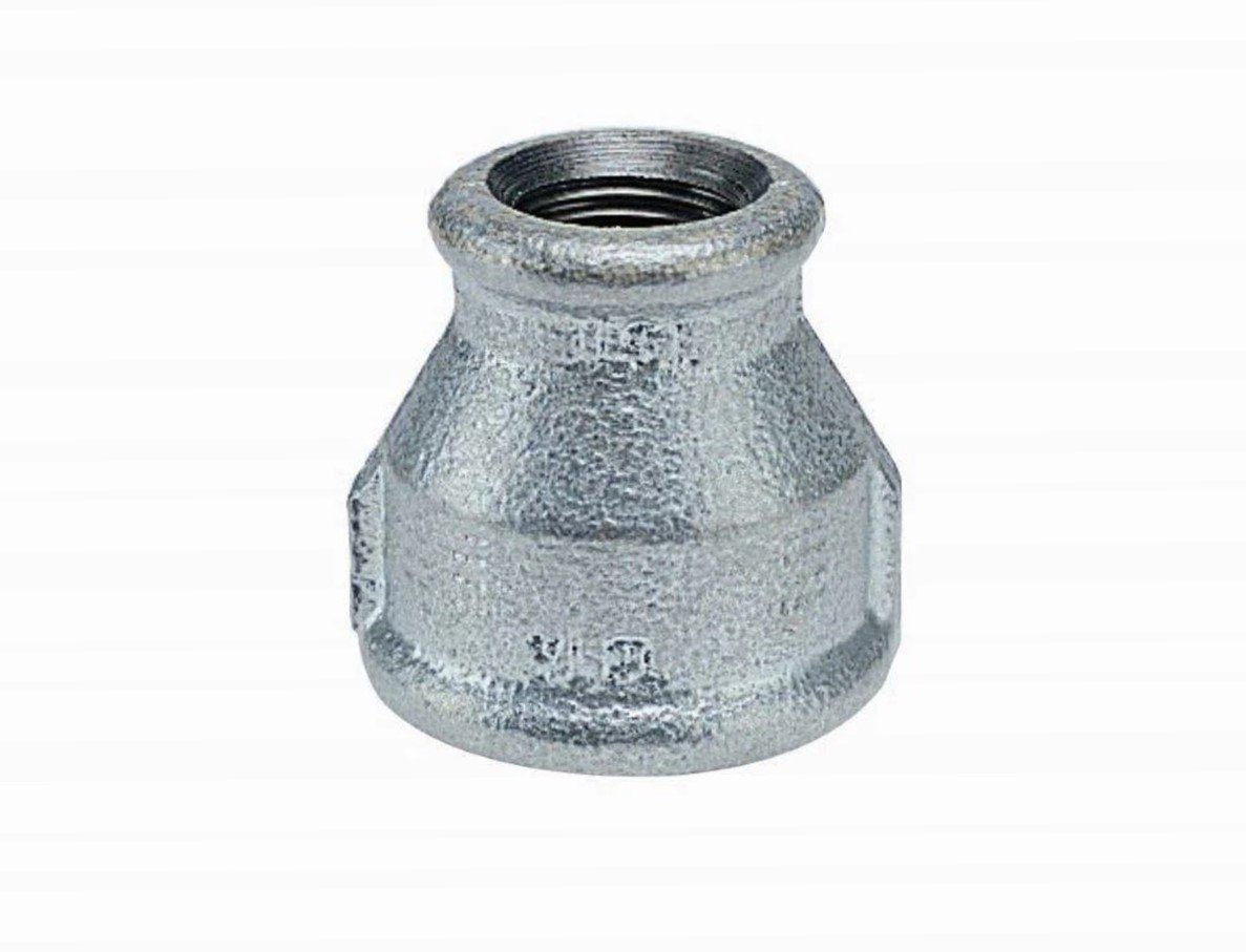 TRAKYA DÖKÜM Galvaniz Manşon Redüksiyon 1''–3/4''