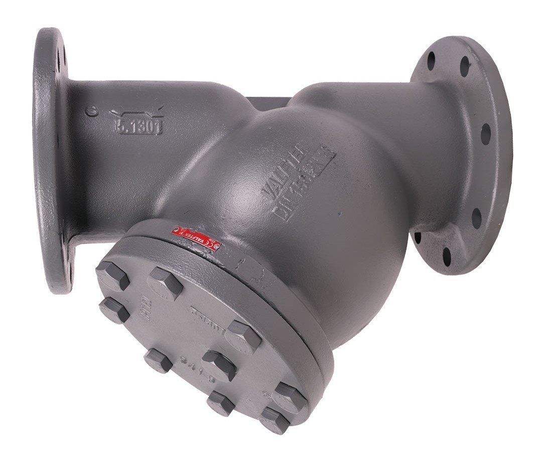 VALFTEK Y Tipi Pislik Tutucu DN125 PN16