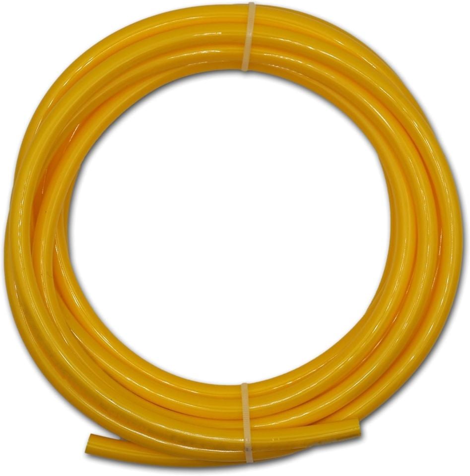 ZEC PA10 Pnömatik Polyamid Hortum Sarı 6mm X 4mm