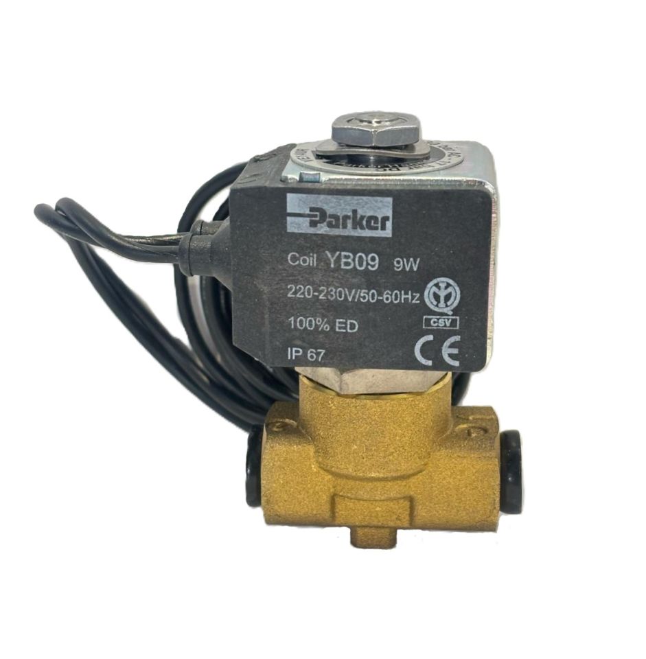 PARKER P/N 362496J 2-Way Solenoid Valve, Normally Closed, 1/8