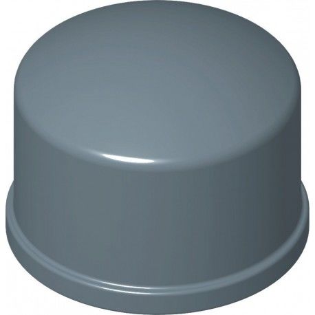 U-PVC Yapıştırma Muflu Kör Tapa 50mm