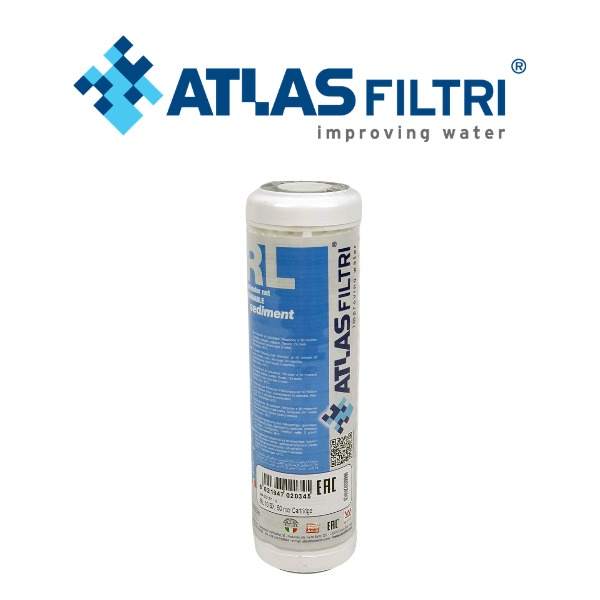 Atlas 10'' Yıkanabilir Kartuş Filtre 50µ - RA5015114