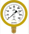 PAKKENS Glycerin-Filled Capsule Diaphragm Pressure Gauge, Bottom Connection Ø100