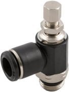 AIGNEP Pneumatic Speed Control Elbow Ø8 - 1/8 Inch | ORFA Industrial