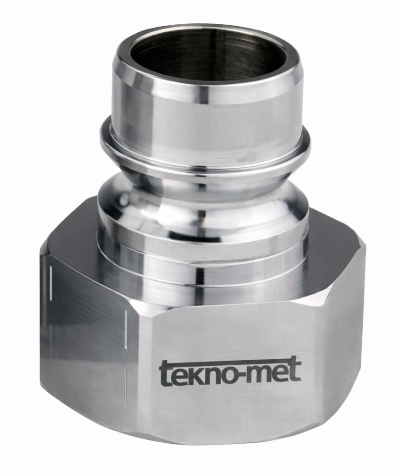 TEKNO-MET T161 SERİSİ Хромиран бърз куплунг женски край 3/4''