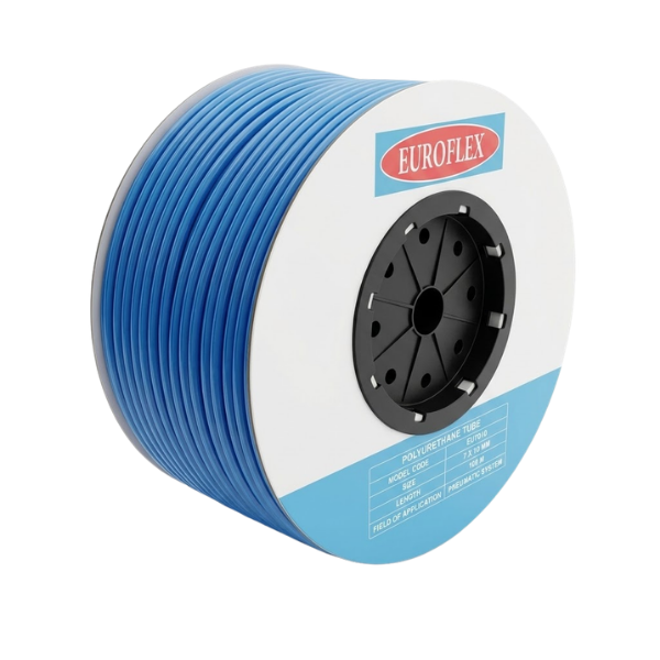 EUROFLEX Poliüretan Pnömatik Hava Hortumu PU Ø6 - 4mm
