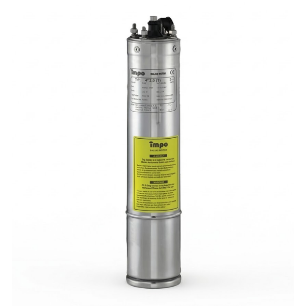 İMPO ST 4'' Derin Kuyu Dalgıç Pompa Motoru 1 HP 220V﻿