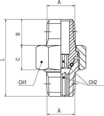 AIGNEP 2060 Konik Nipel 1/2''