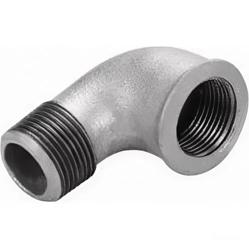 TRAKYA DOKUM Galvanized Tailed Elbow 3/8''